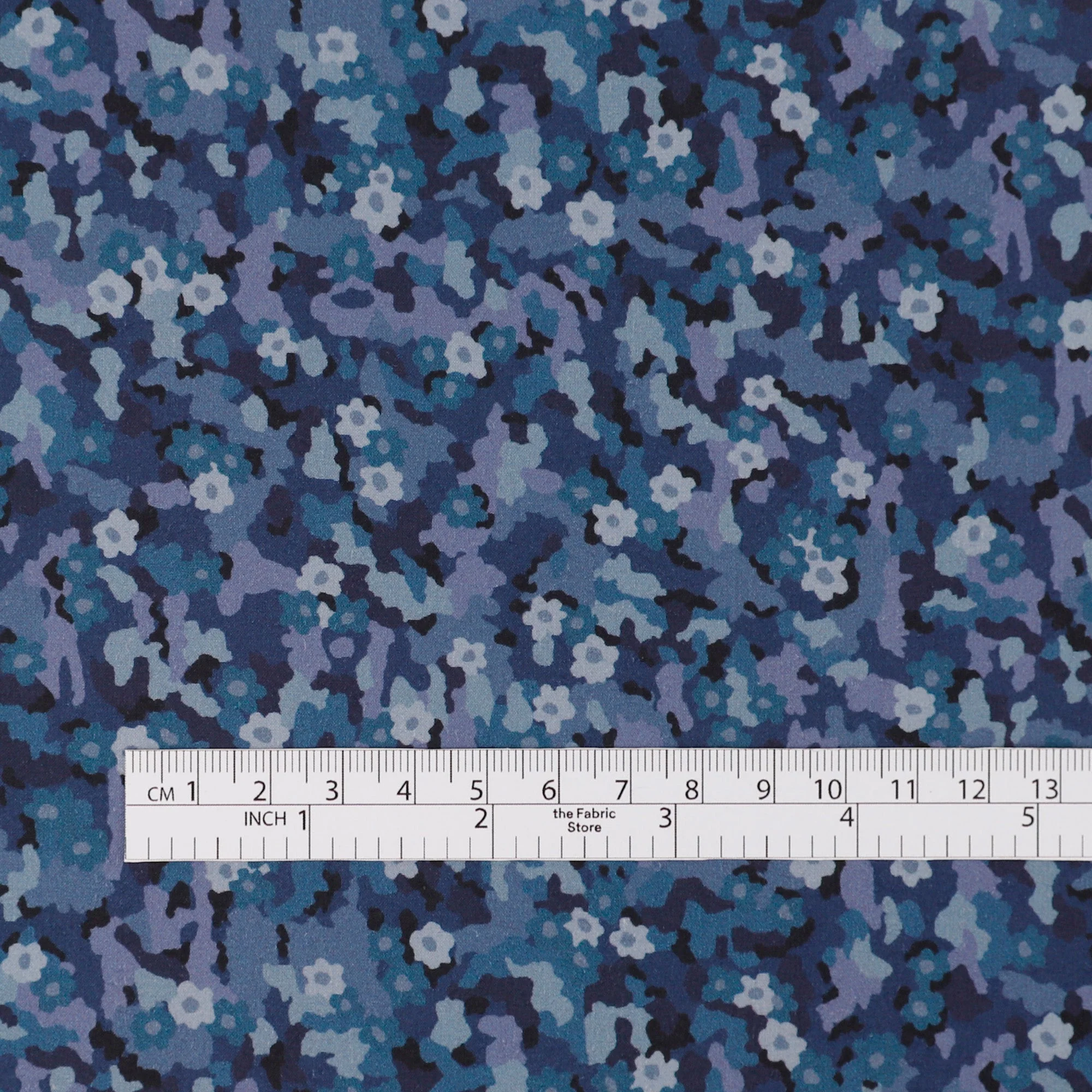 Liberty Piccadilly Poplin - Adam Sapphire/B - Image 4