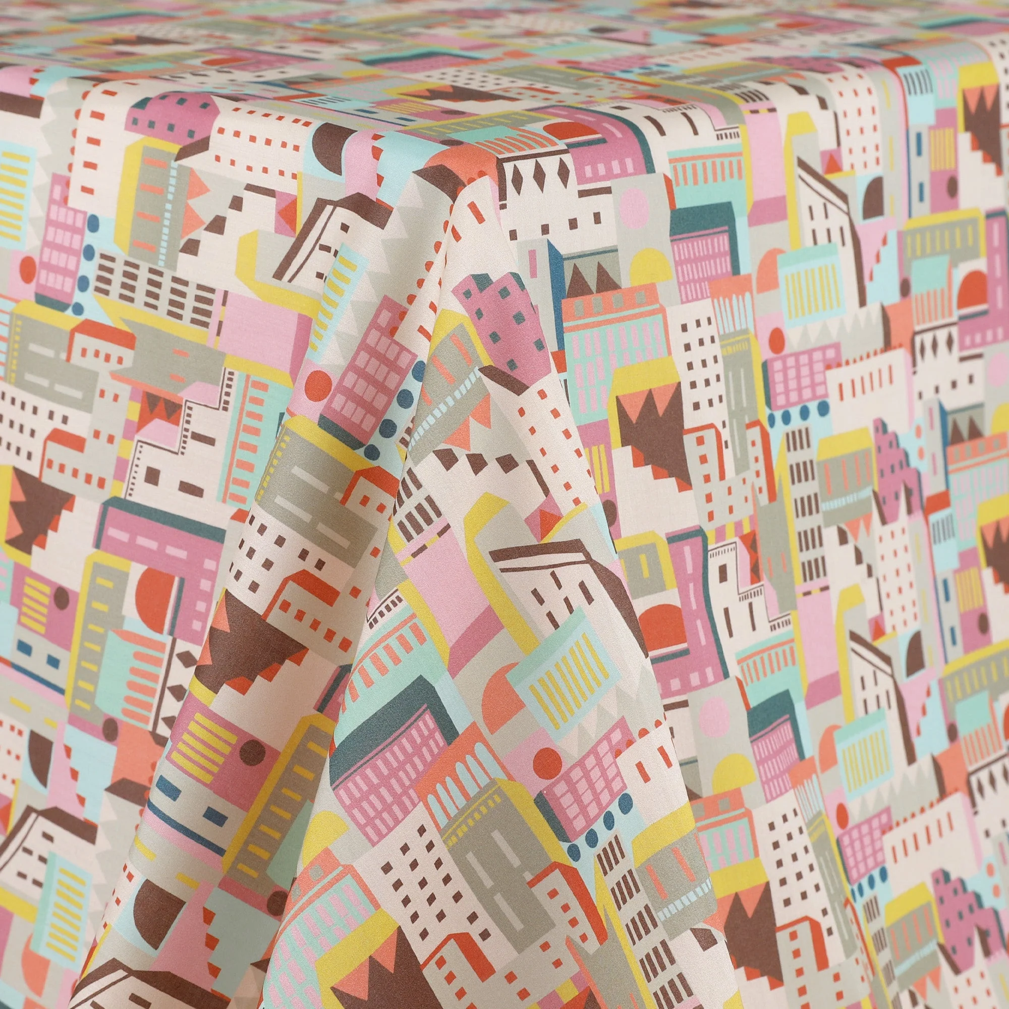 Liberty Tana Lawn - Patchwork Town/C - Image 2
