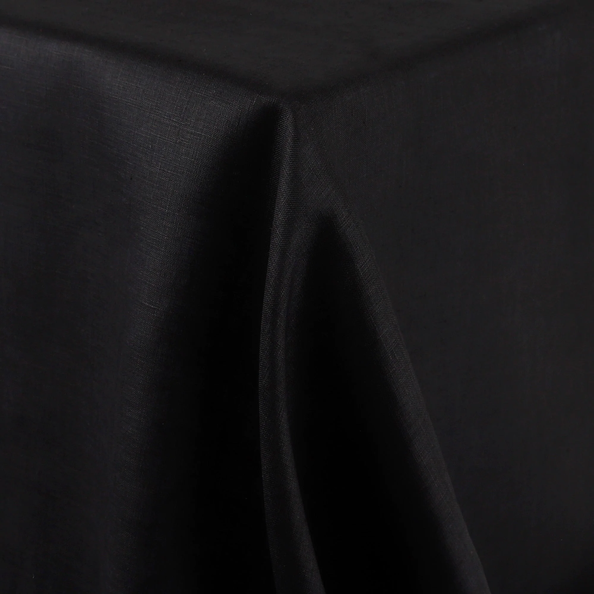 Lightweight Linen - Black - Image 2