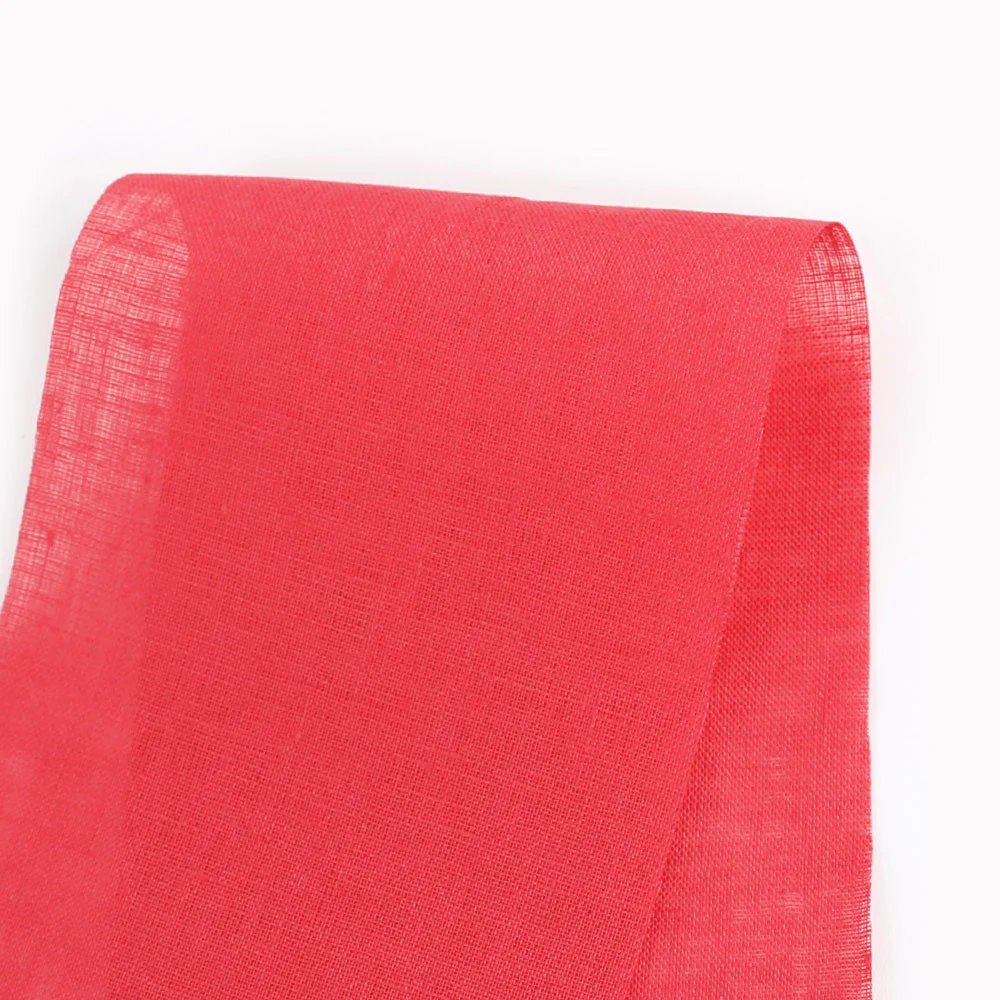 Lightweight Linen - Folly Pink (remnant)