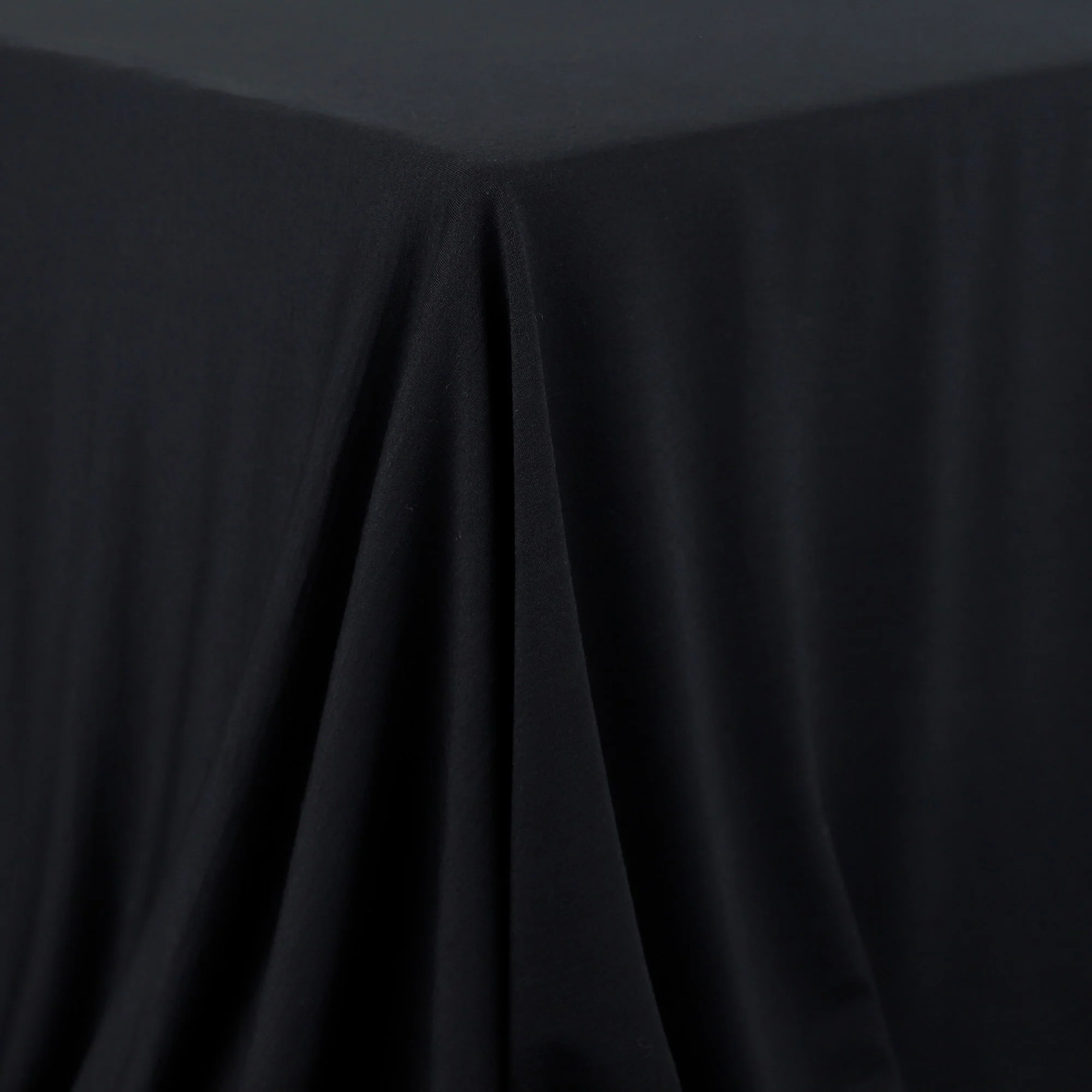 Lightweight Merino/Viscose Jersey - Black - Image 2