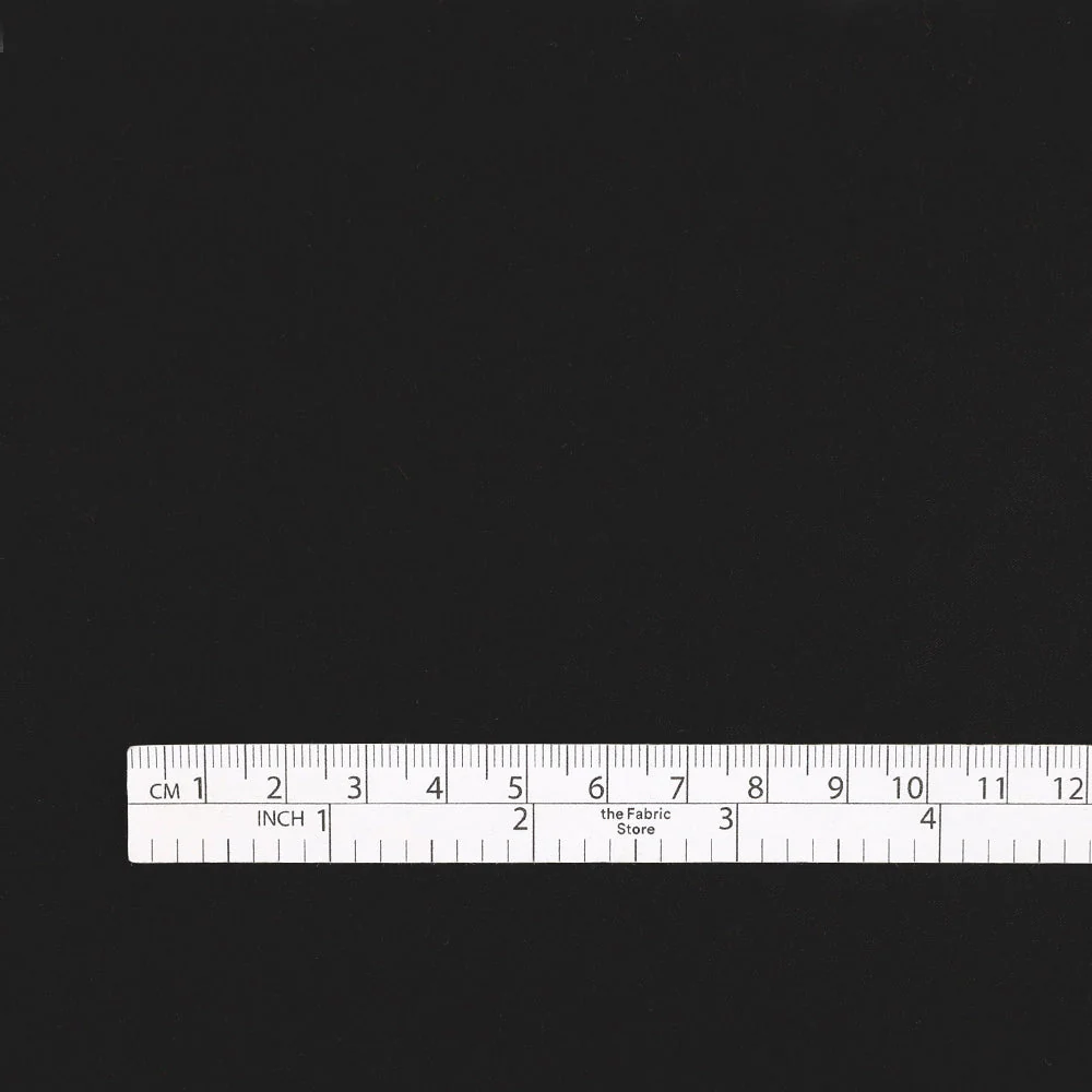 Lightweight Stretch Modal Jersey - Black - Image 4
