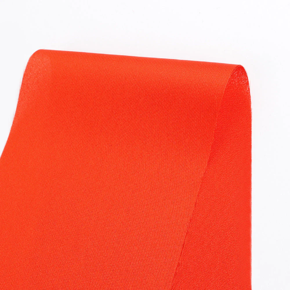 Lightweight Viscose Satin - Chilli