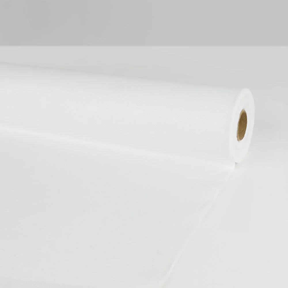 Linen/Cotton Canvas - White - Image 3