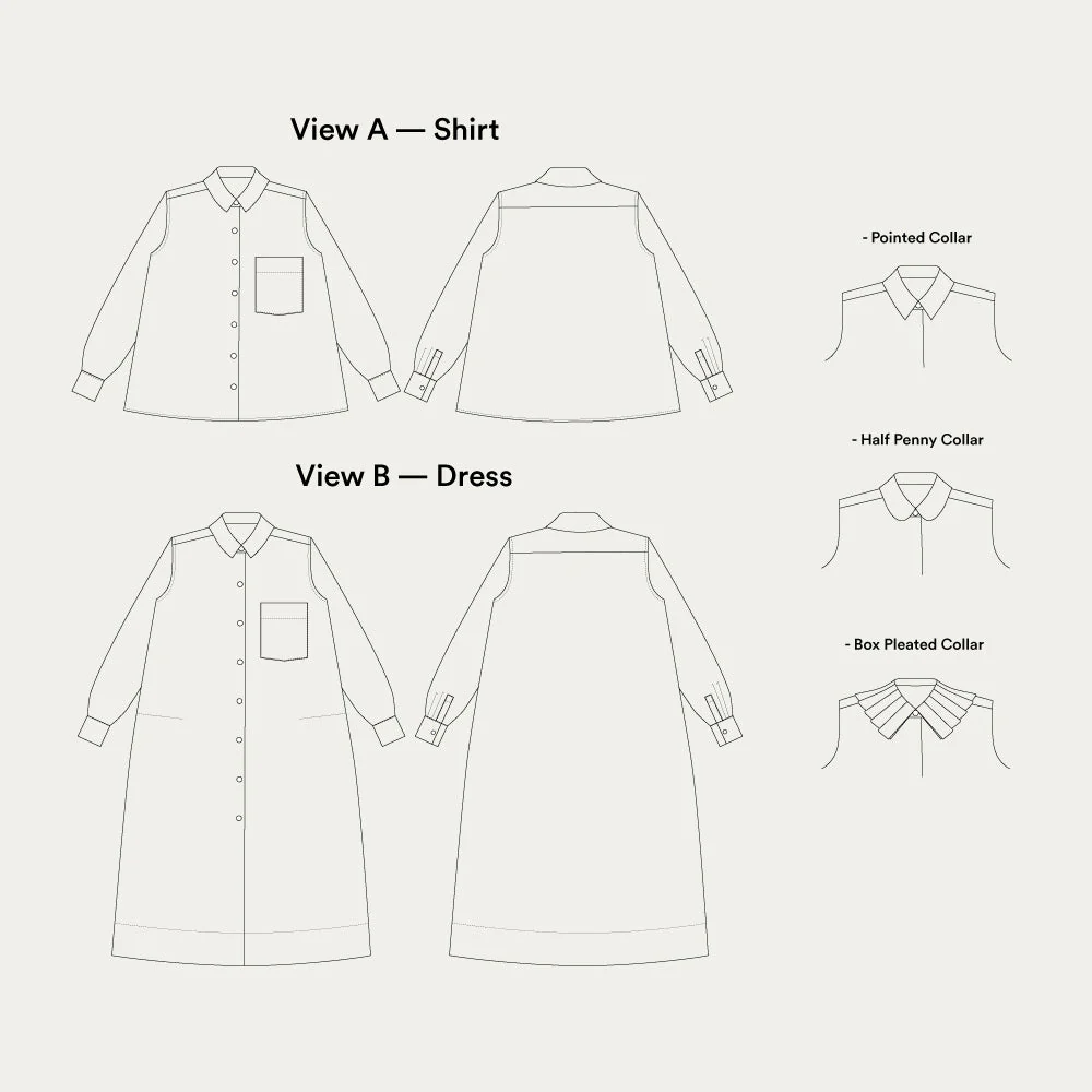 Make by TFS - Bloom Shirt + Dress/PDF - Image 4