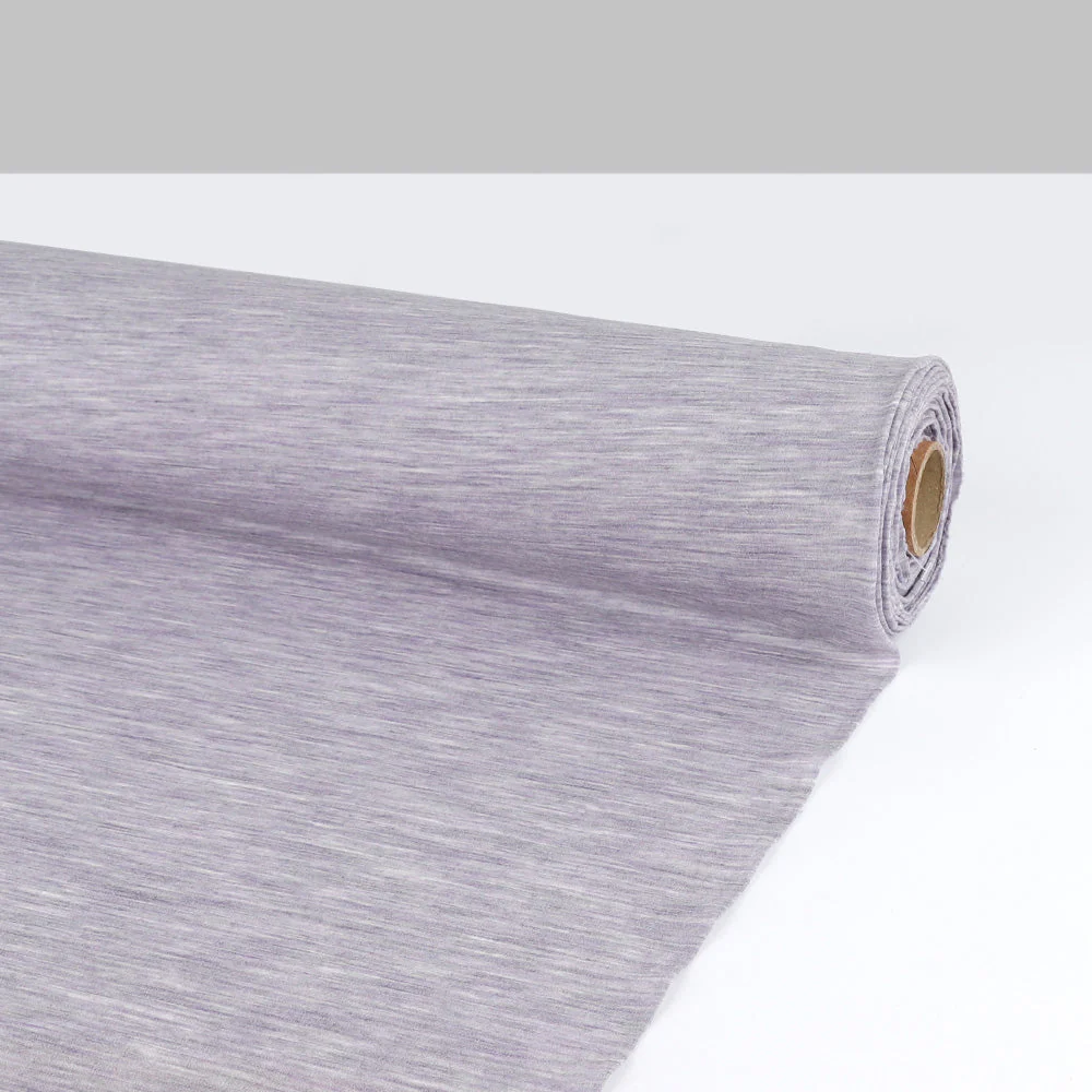Merino/Nylon Jersey - Wisteria Marle - Image 3