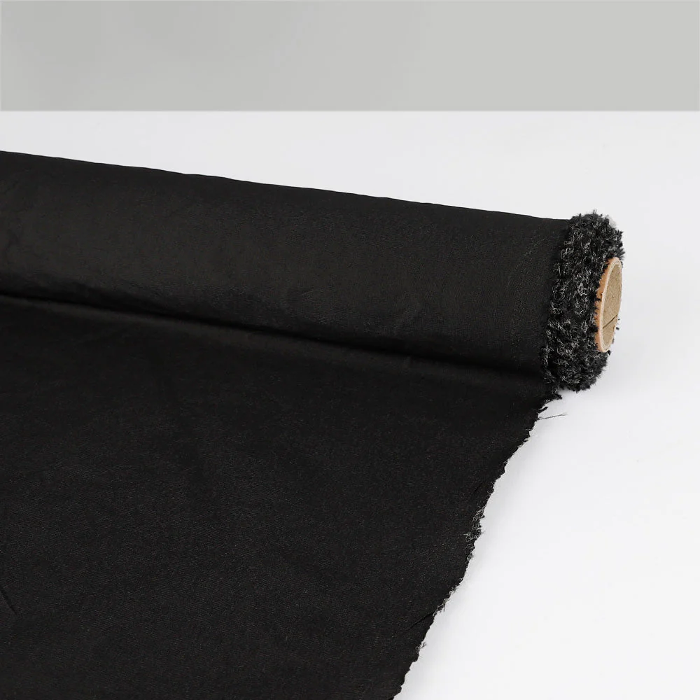 Metal Memory Polyester - Black - Image 3