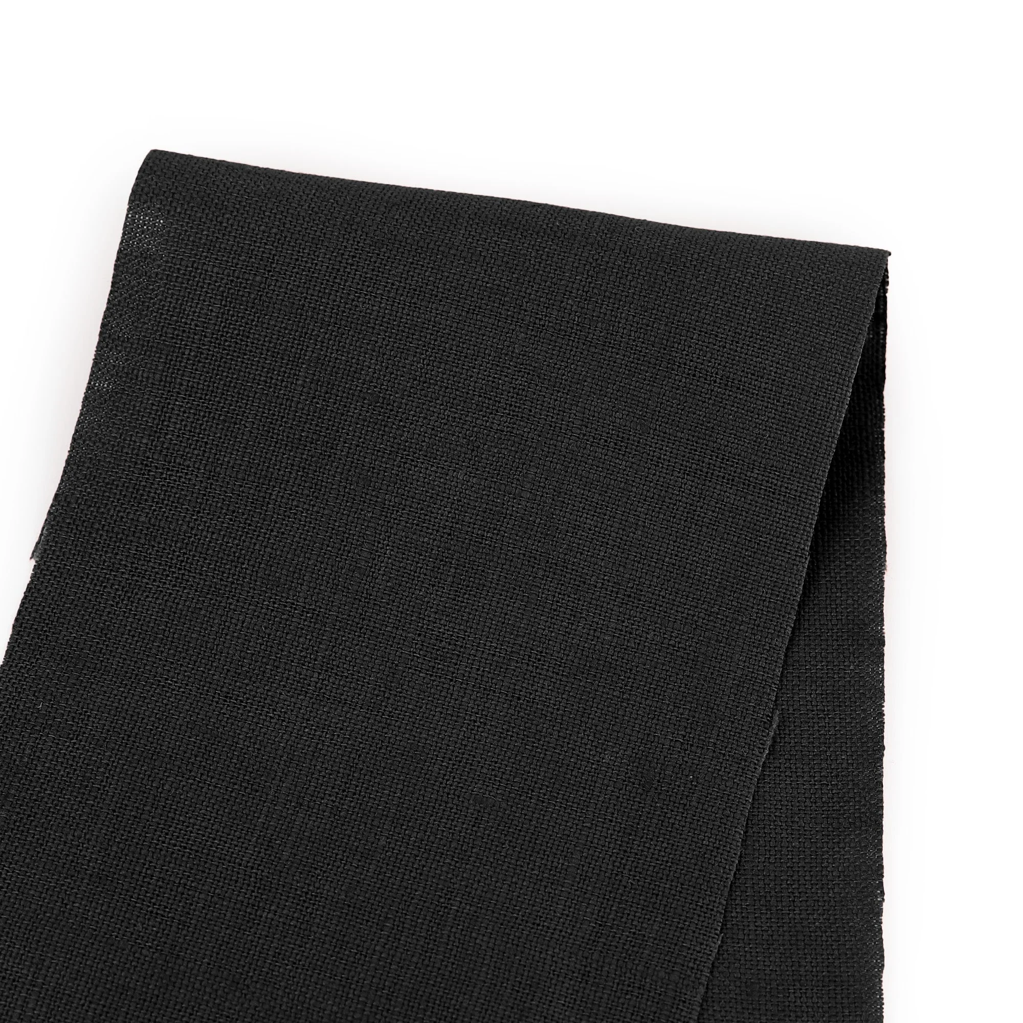 Midweight Linen - Black