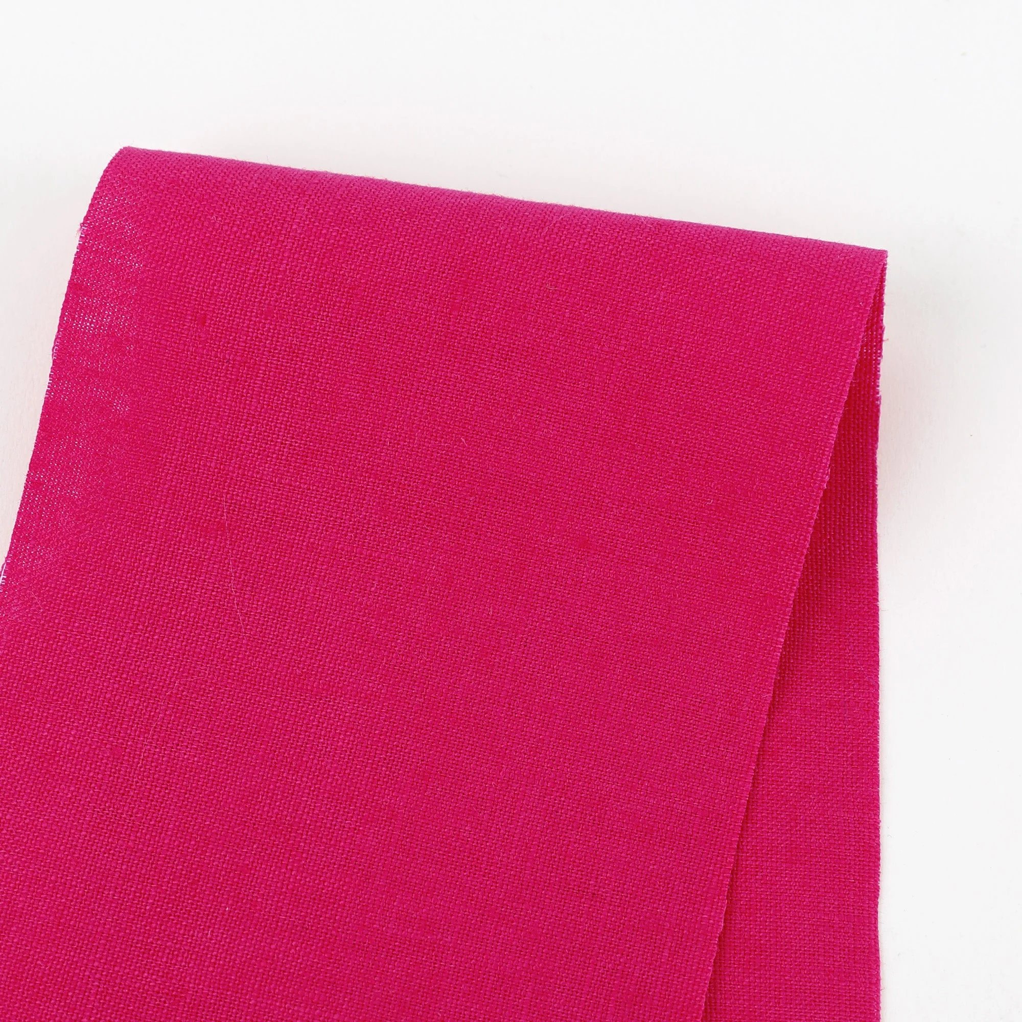 Midweight Linen - Hot Pink
