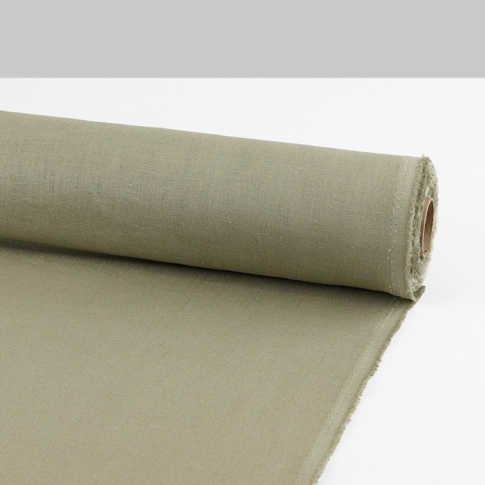 Midweight Linen - Moss - Image 3