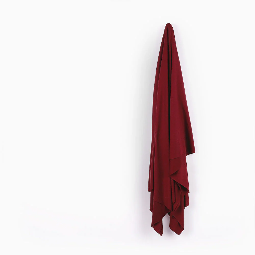 Midweight Merino Jersey - Marsala - Image 2