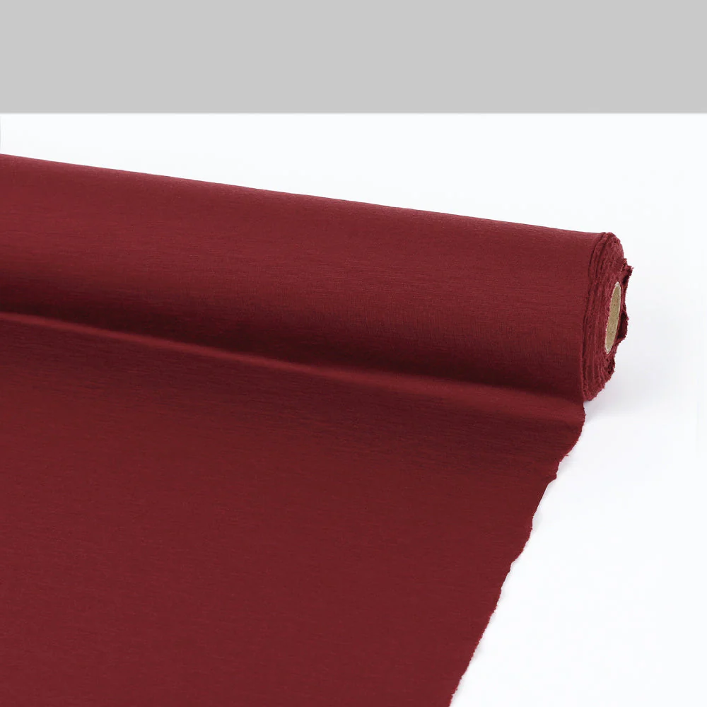 Midweight Merino Jersey - Marsala - Image 3