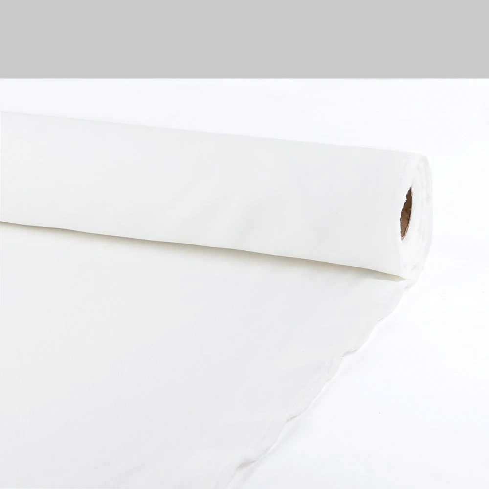 Midweight Poly Twill Suiting - White - Image 3