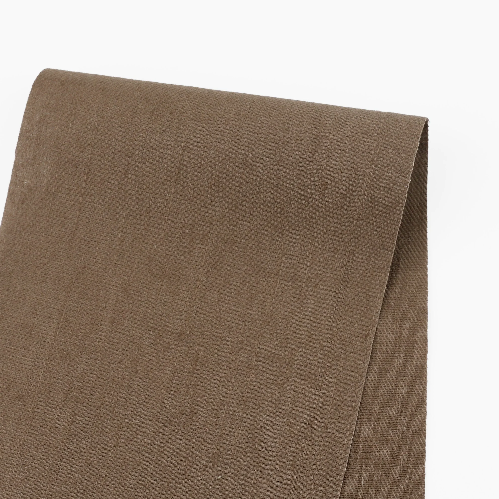 Midweight Slubby Linen/Cotton - Chocolate