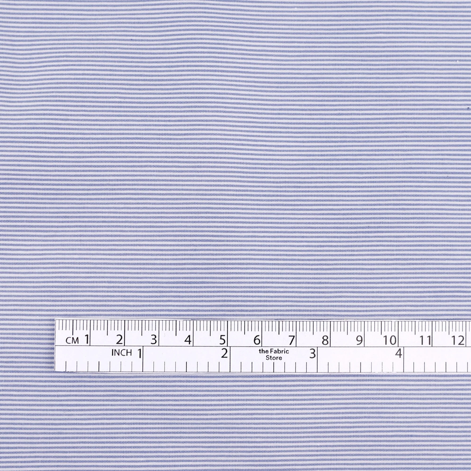 Mini Stripe Warp Stretch Cotton/Nylon - Vista - Image 4