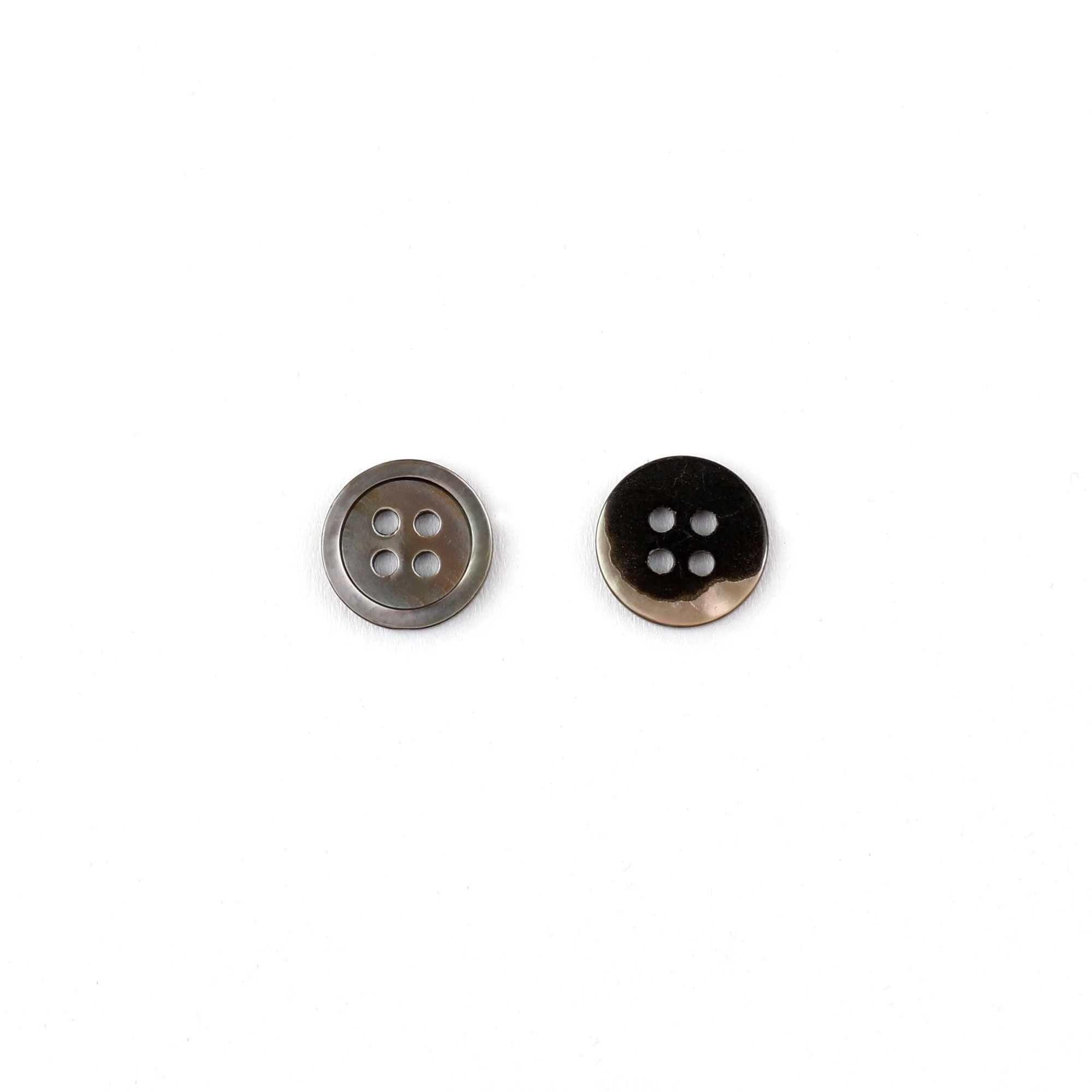 Mother Of Pearl Button L18 - Dark Oyster - Image 2