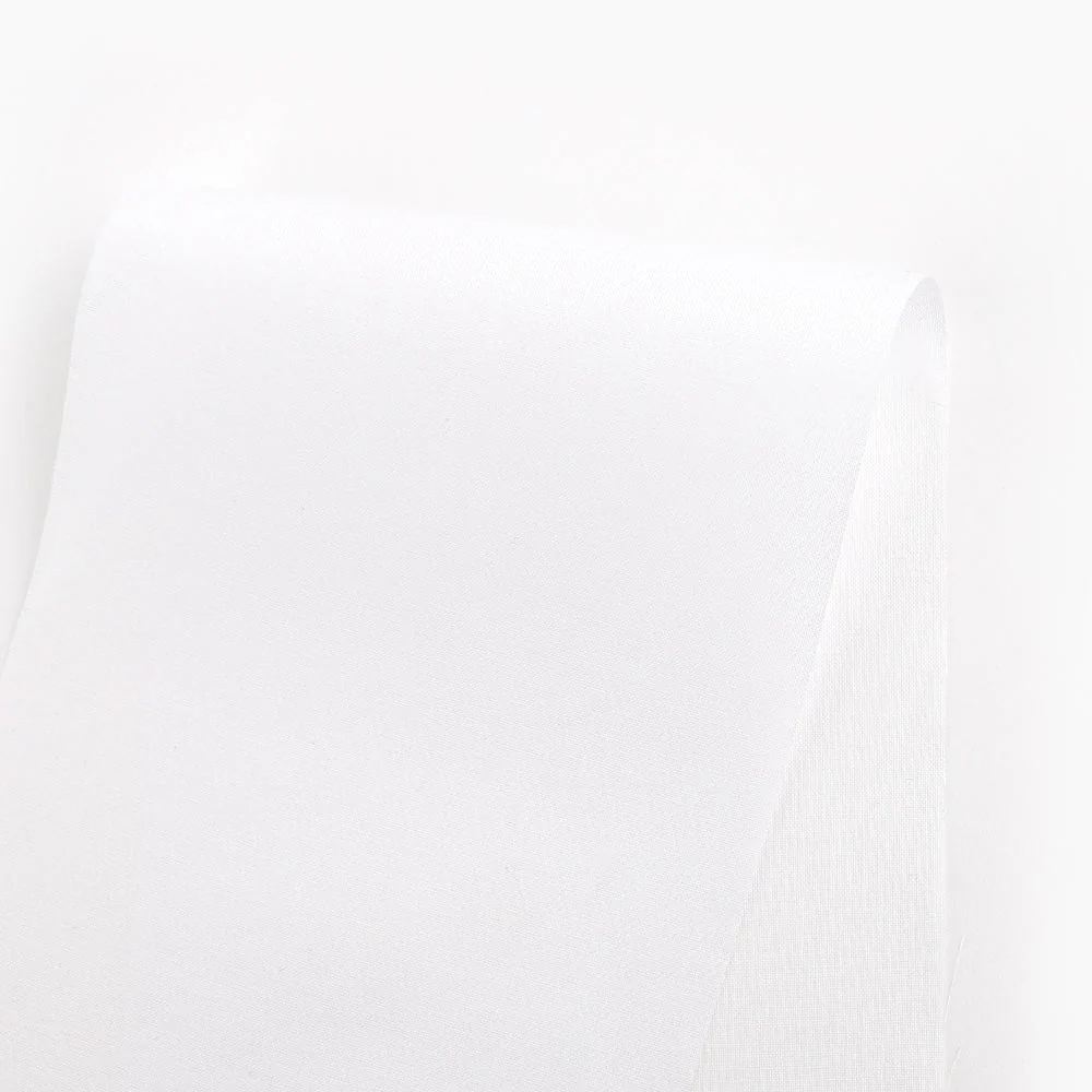 Organic Cotton Voile - White