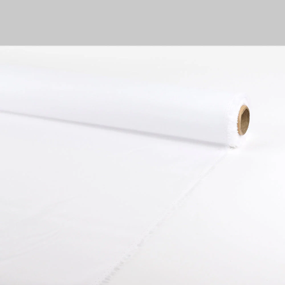 Organic Cotton Voile - White - Image 3
