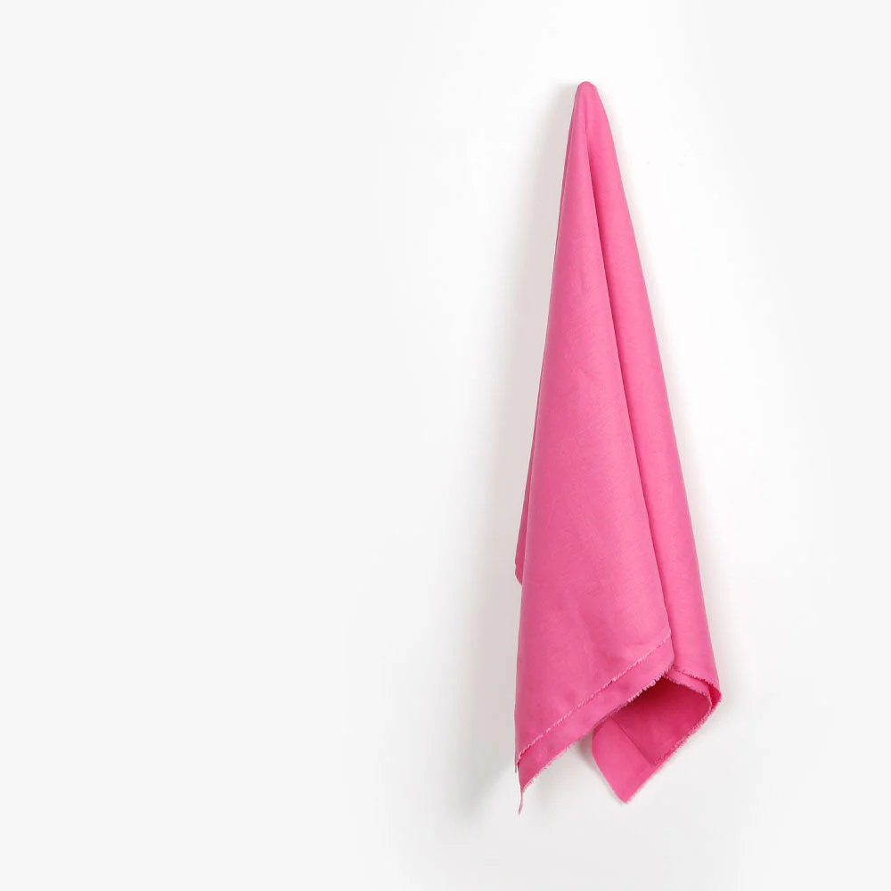 Organic Linen - Hollyhock - Image 2