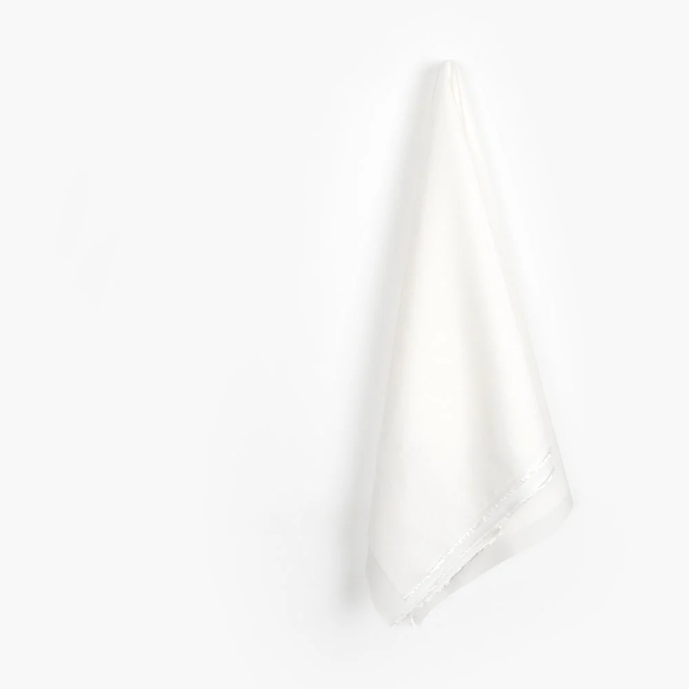 Oxford Viscose - White - Image 2