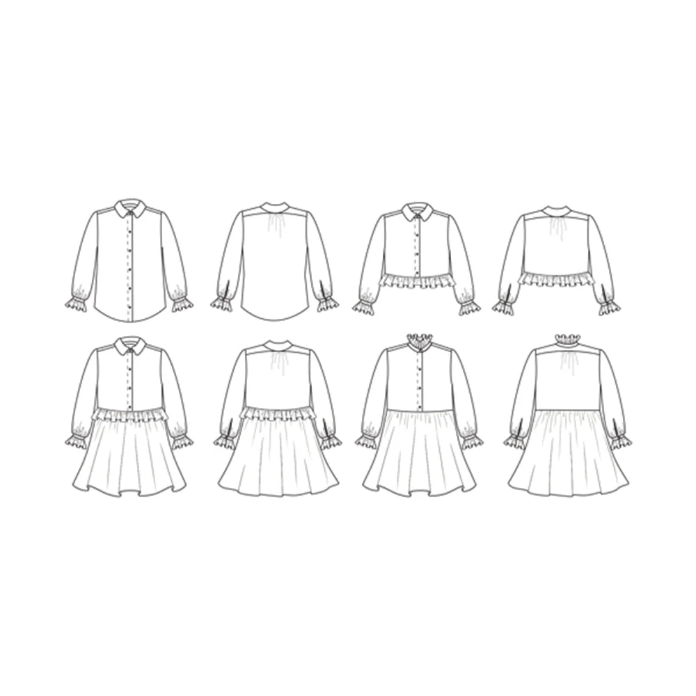 Papercut Pattern - Ashling Blouse/Dress - Image 7