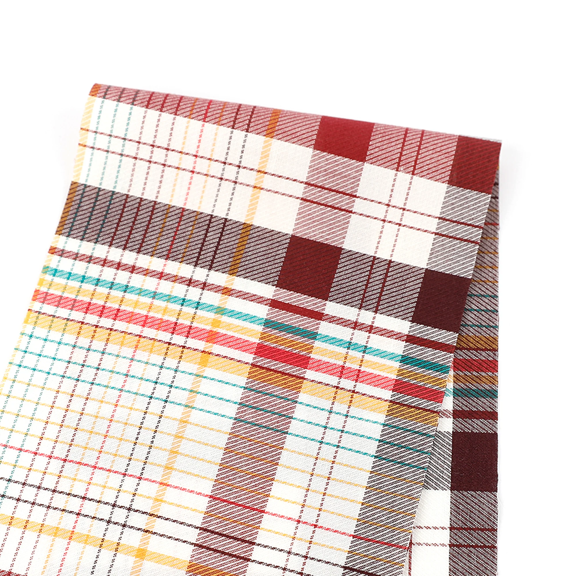 Plaid Cotton/Rayon Twill - Circus
