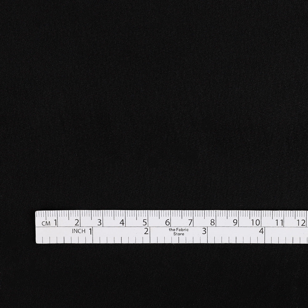 Poly Crepe De Chine - Black - Image 4
