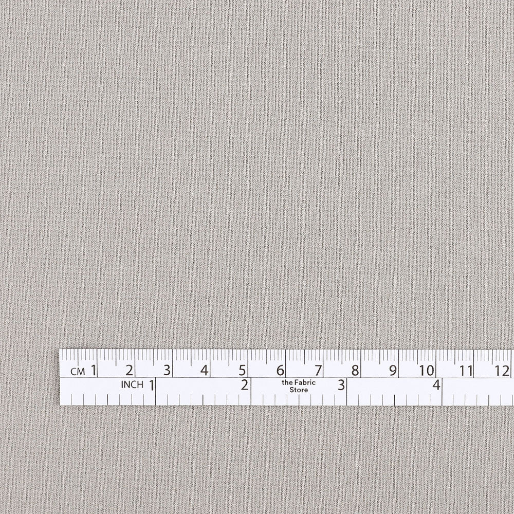 Poly Ponte Knit - Pebble - Image 4
