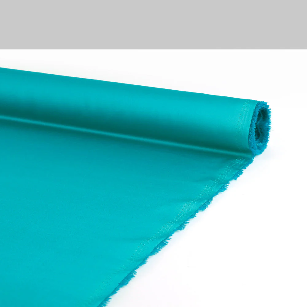 Poly Twill Lining - Turquoise - Image 3