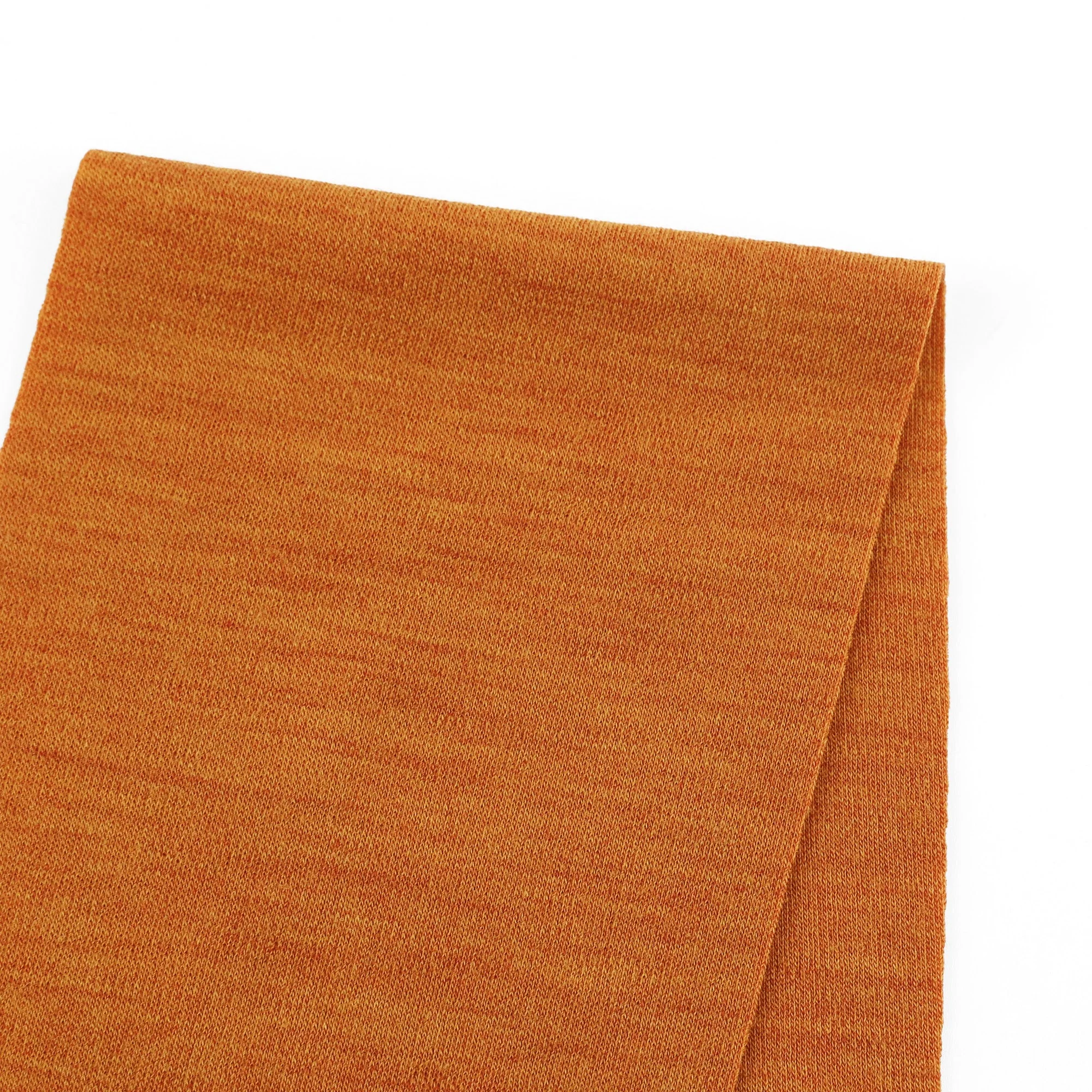 Pure Merino Interlock - Marmalade Heather