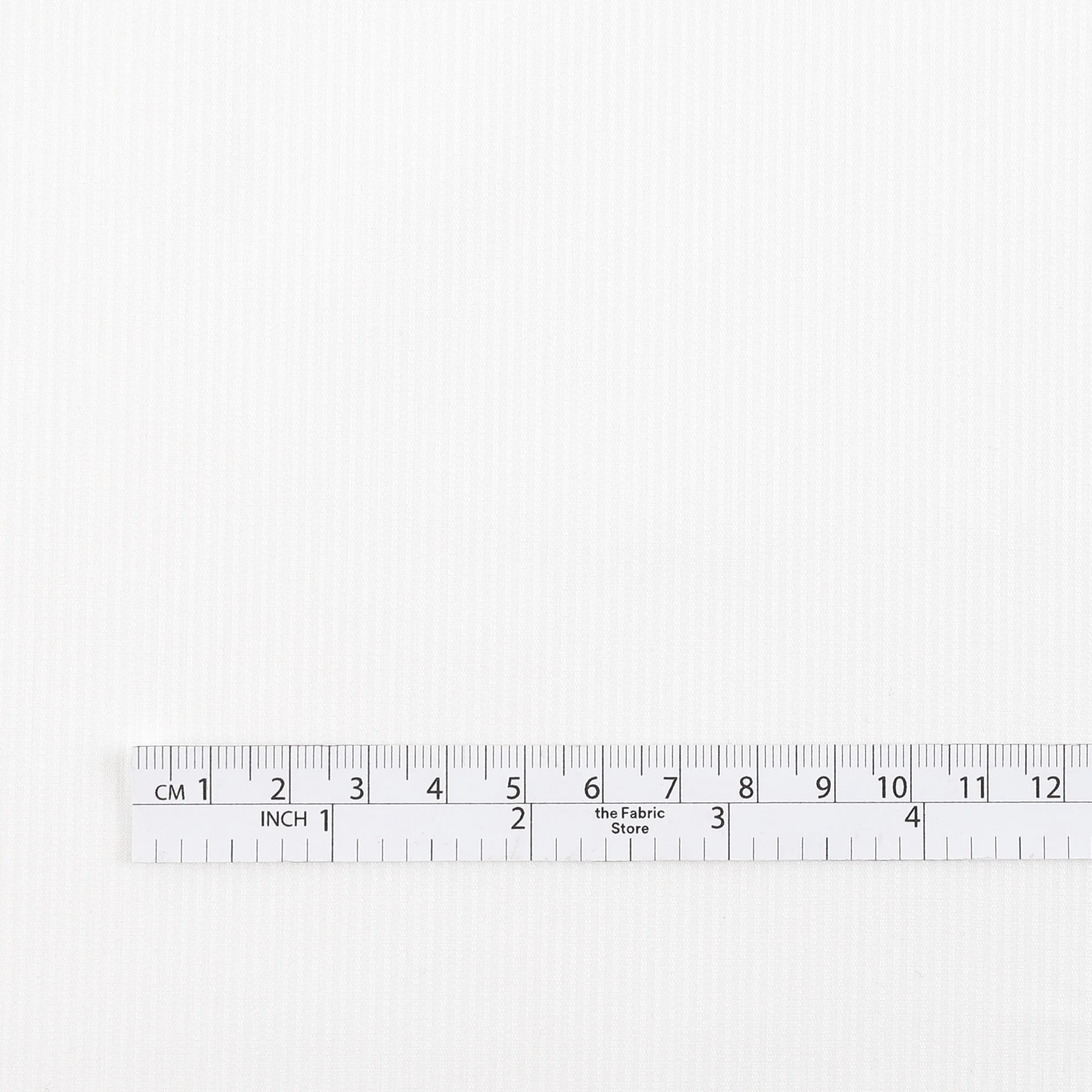 Self Stripe Cotton - Ivory - Image 4