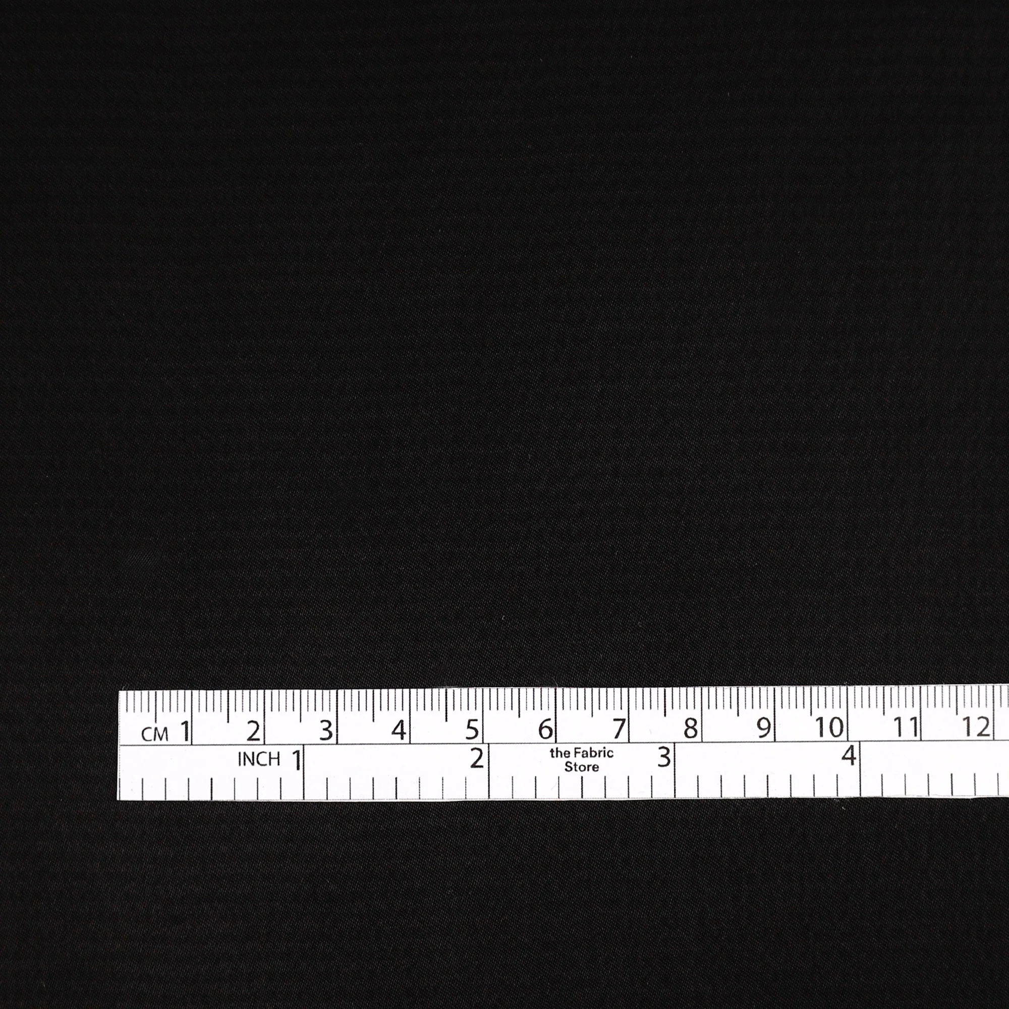 Self Stripe Rayon Satin - Black - Image 4