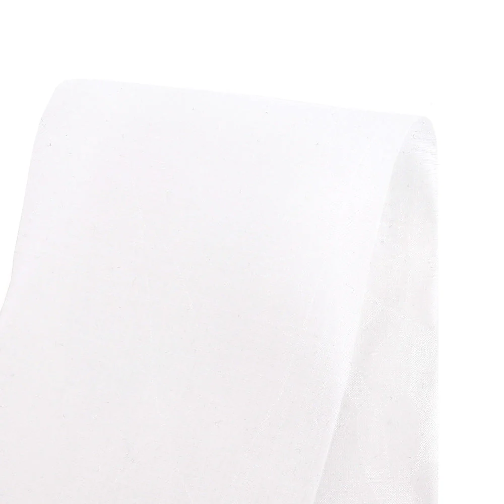 Sheer Bouncy Cotton/Poly - White