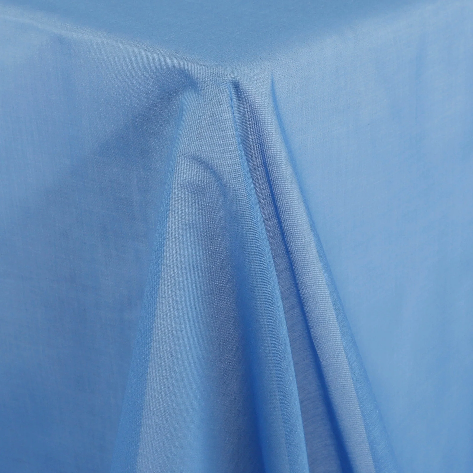 Sheer Cotton/Silk Organdy - Blue Dream - Image 2