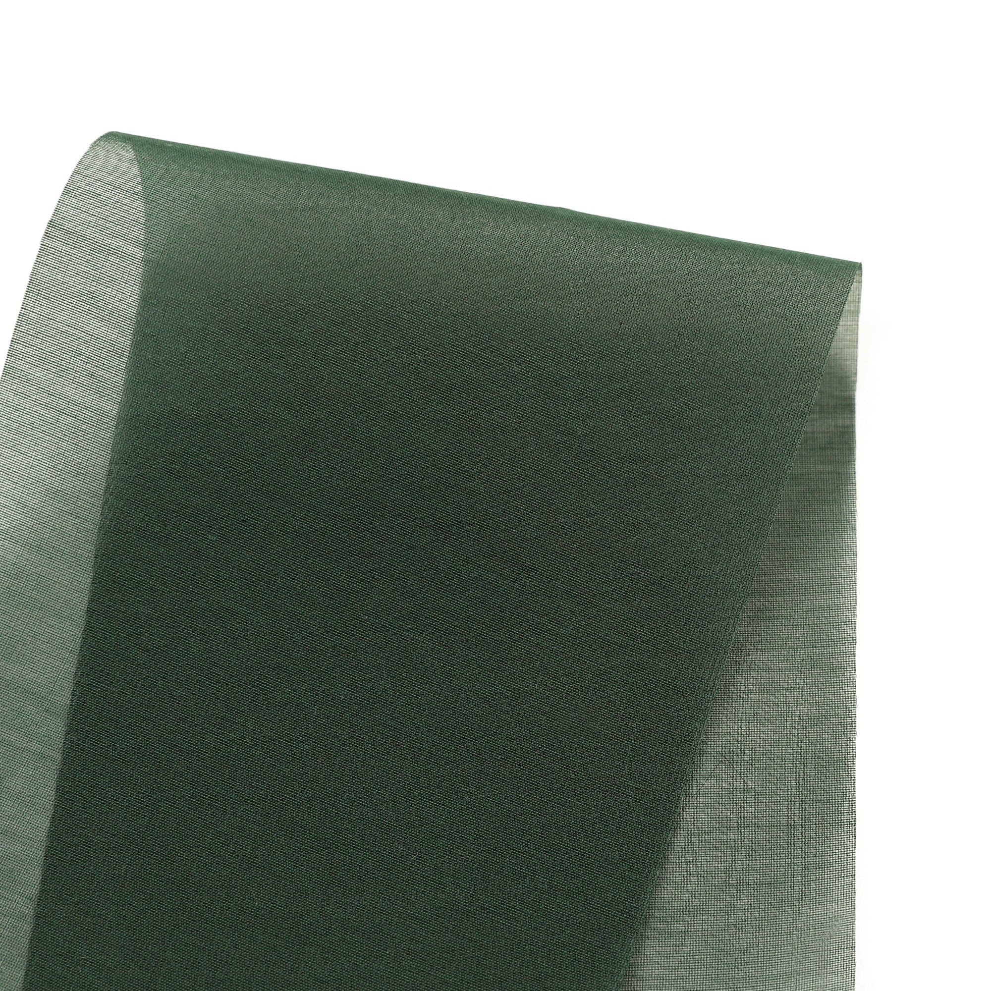 Sheer Cotton/Silk Organdy - Pine