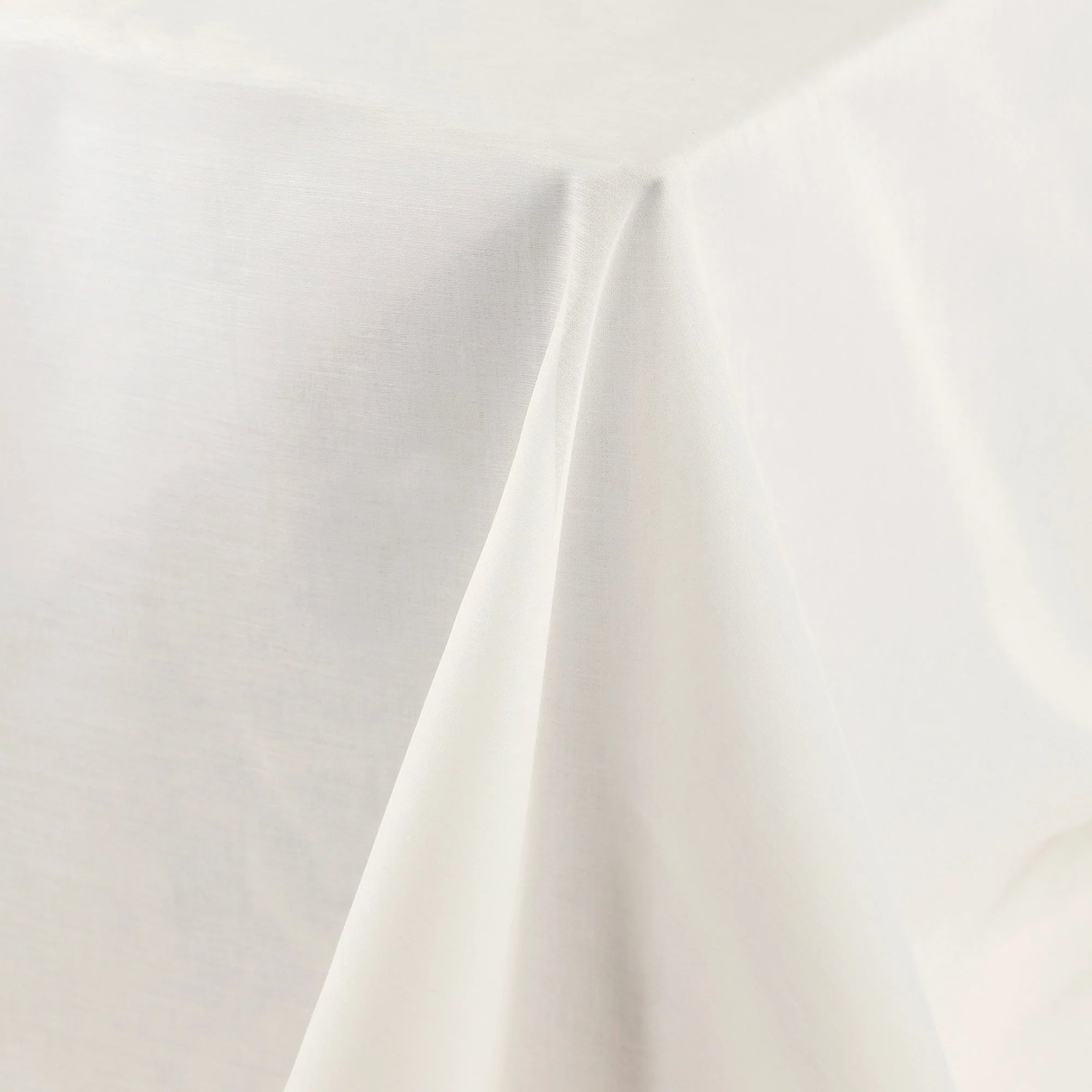 Sheer Cotton/Silk Organdy - White - Image 2
