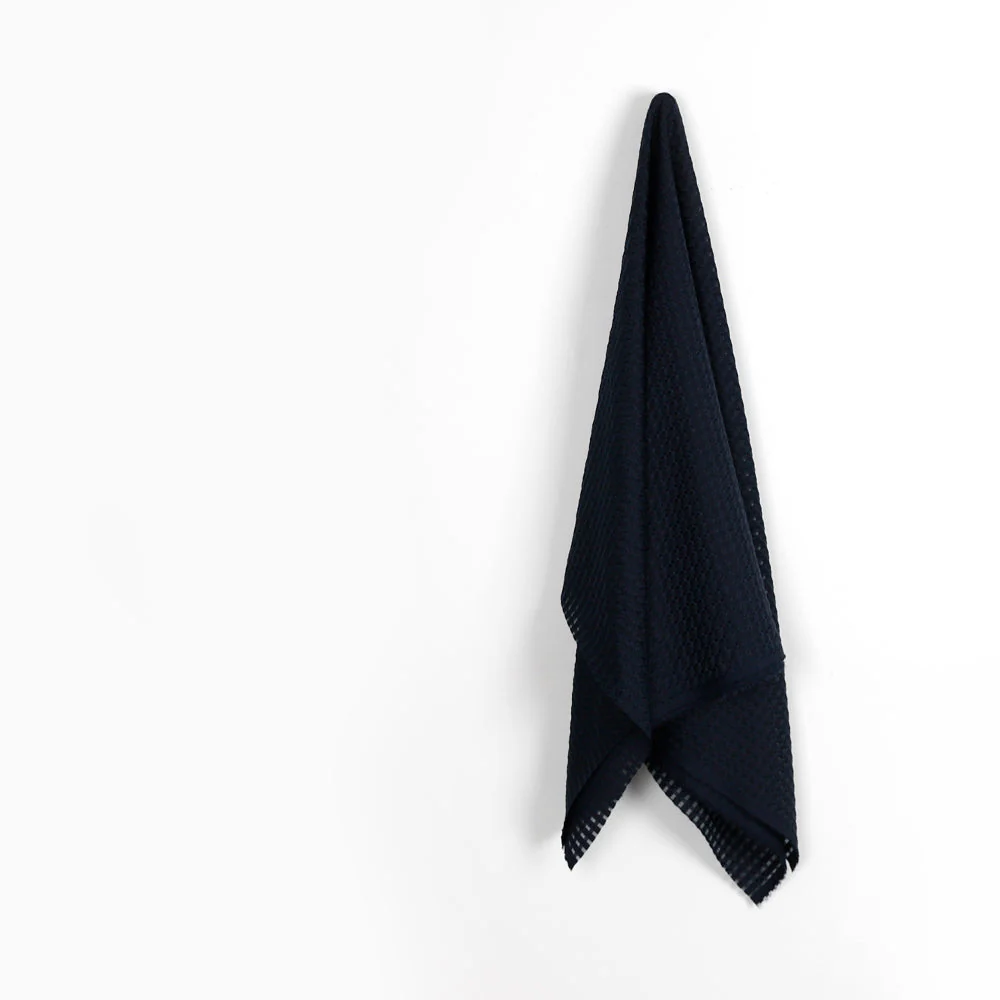 Sheer Woven Grid Poly/Nylon - Navy - Image 2
