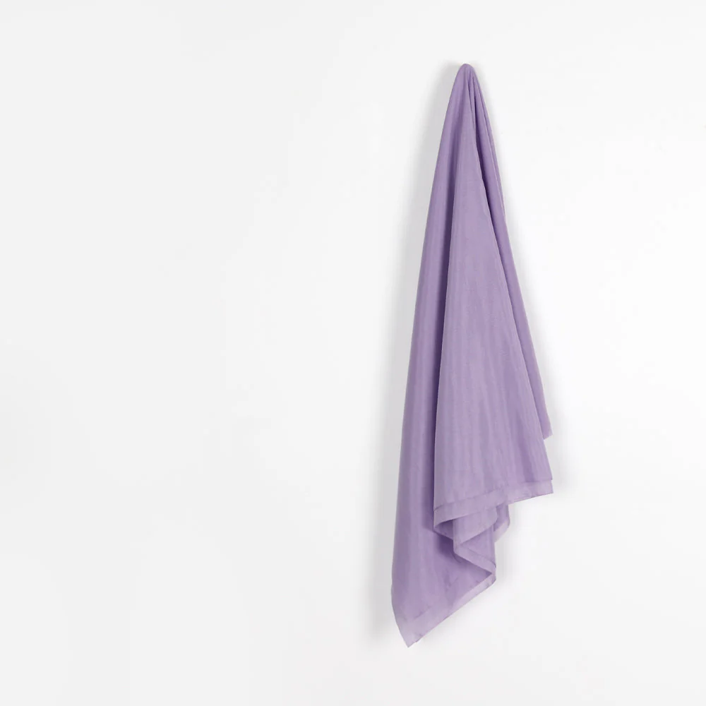 Silk/Cotton Voile - Allium - Image 2
