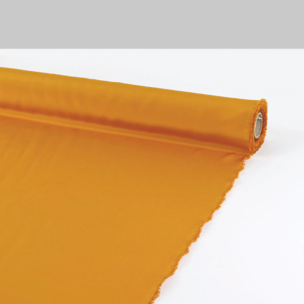 Silk Crepe De Chine - Clementine - Image 3
