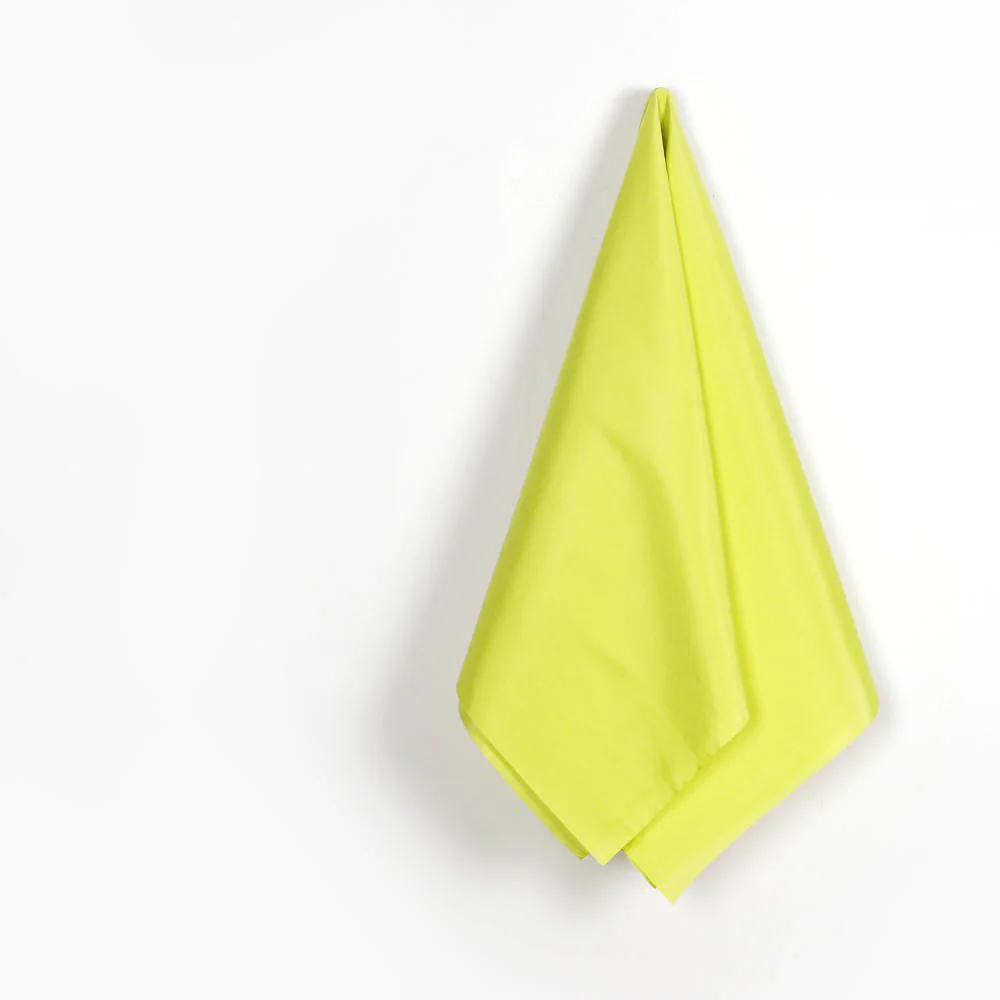 Silk/Poly Taffeta - Citron - Image 2