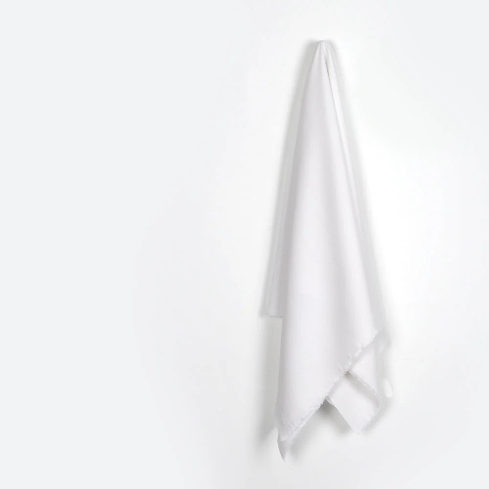 Silk Sateen Georgette - Ivory - Image 2