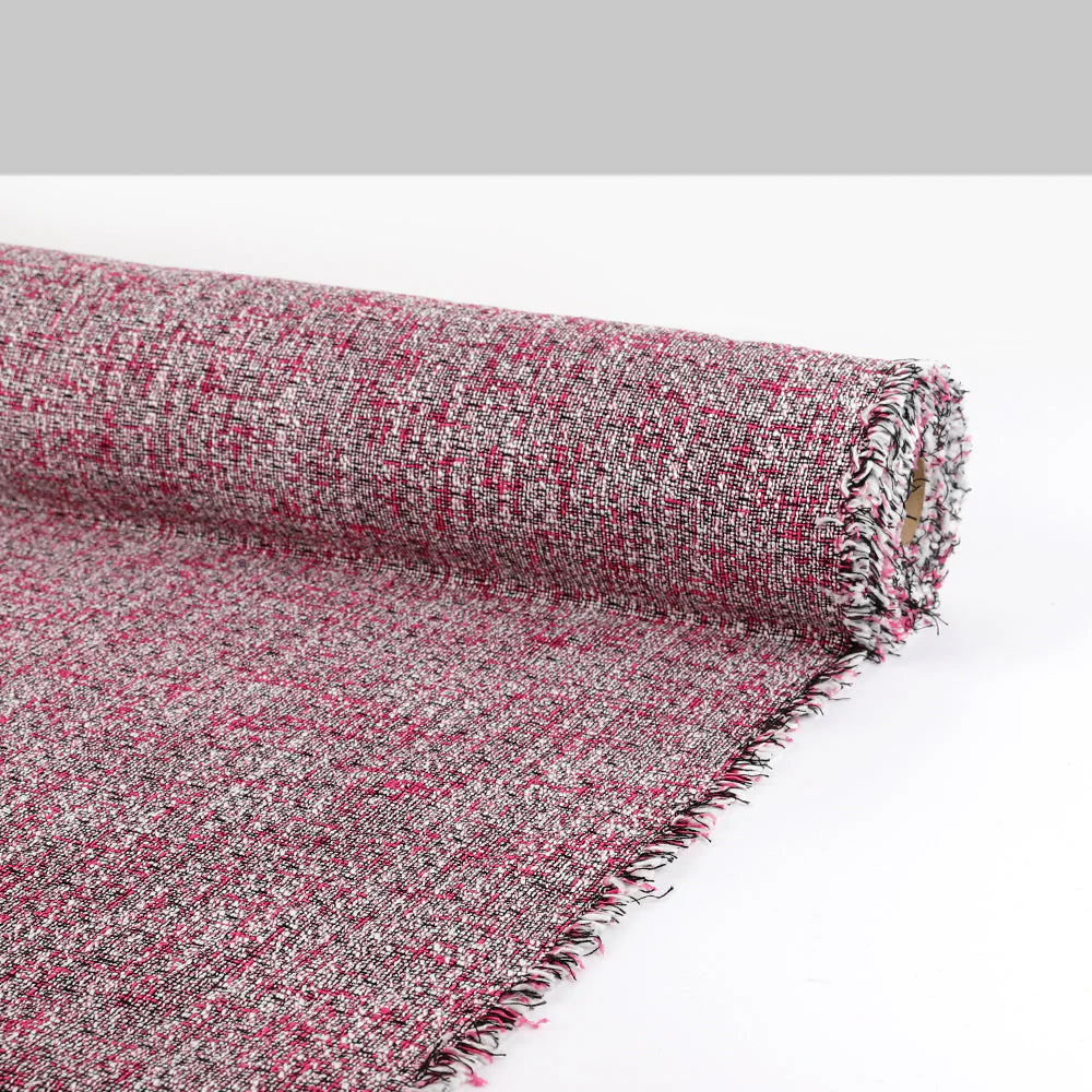 Slubby Poly Tweed - Rhodonite - Image 3
