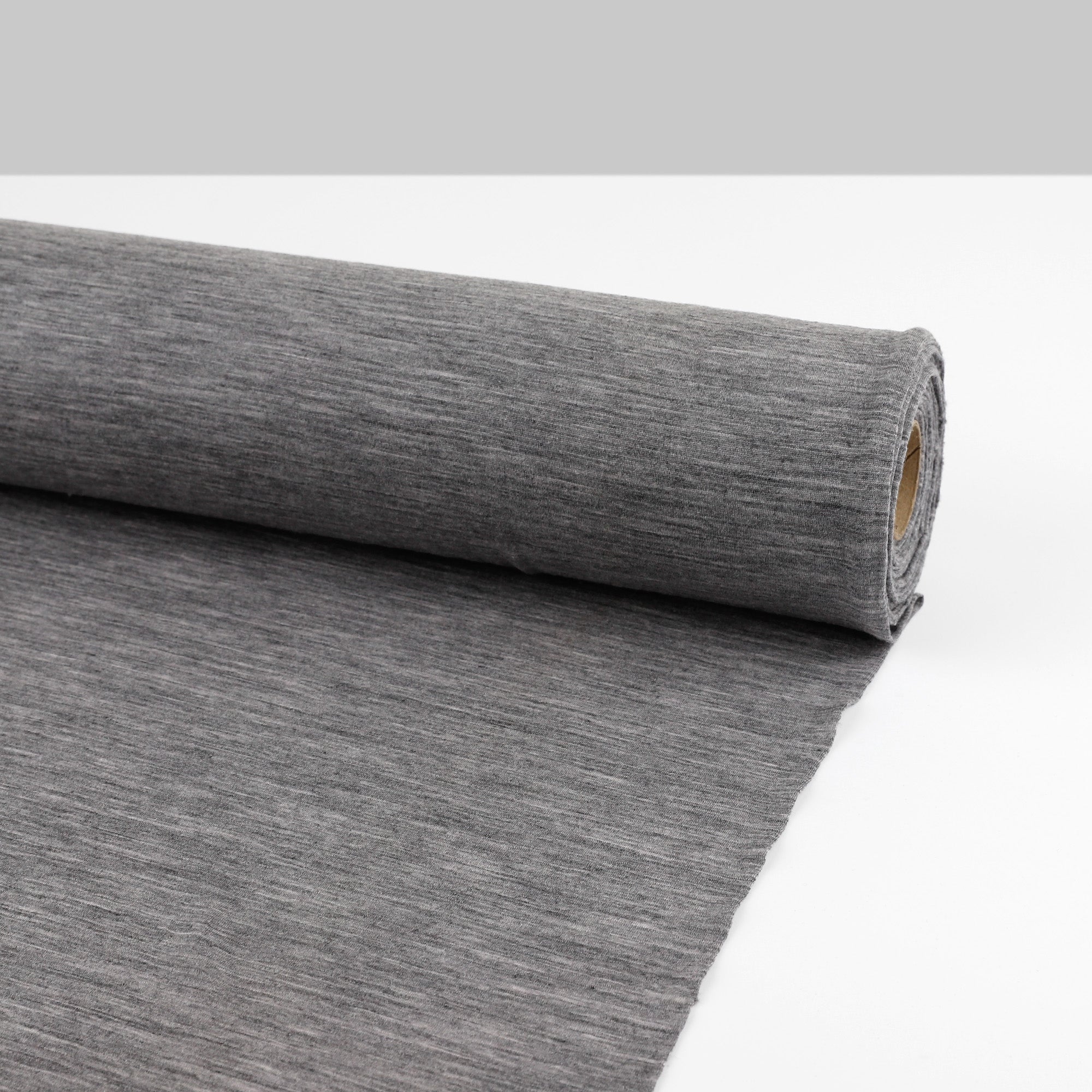 Slubby Pure Merino Jersey - Storm Cloud - Image 3