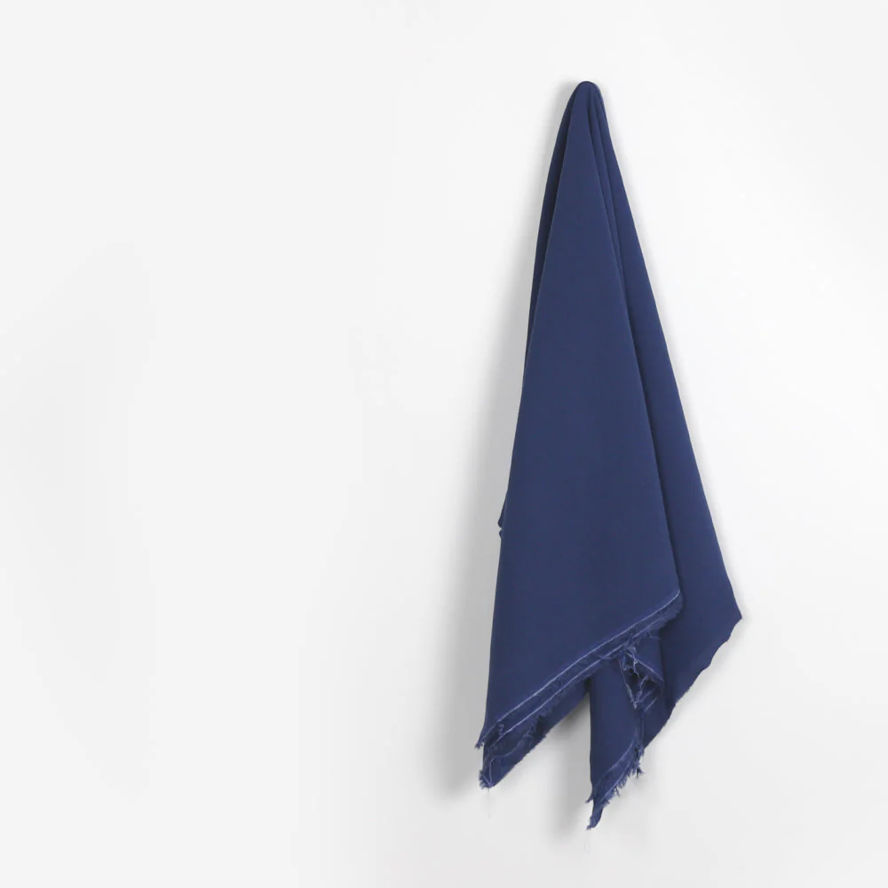 Slubby Viscose/Cotton - Woad - Image 2