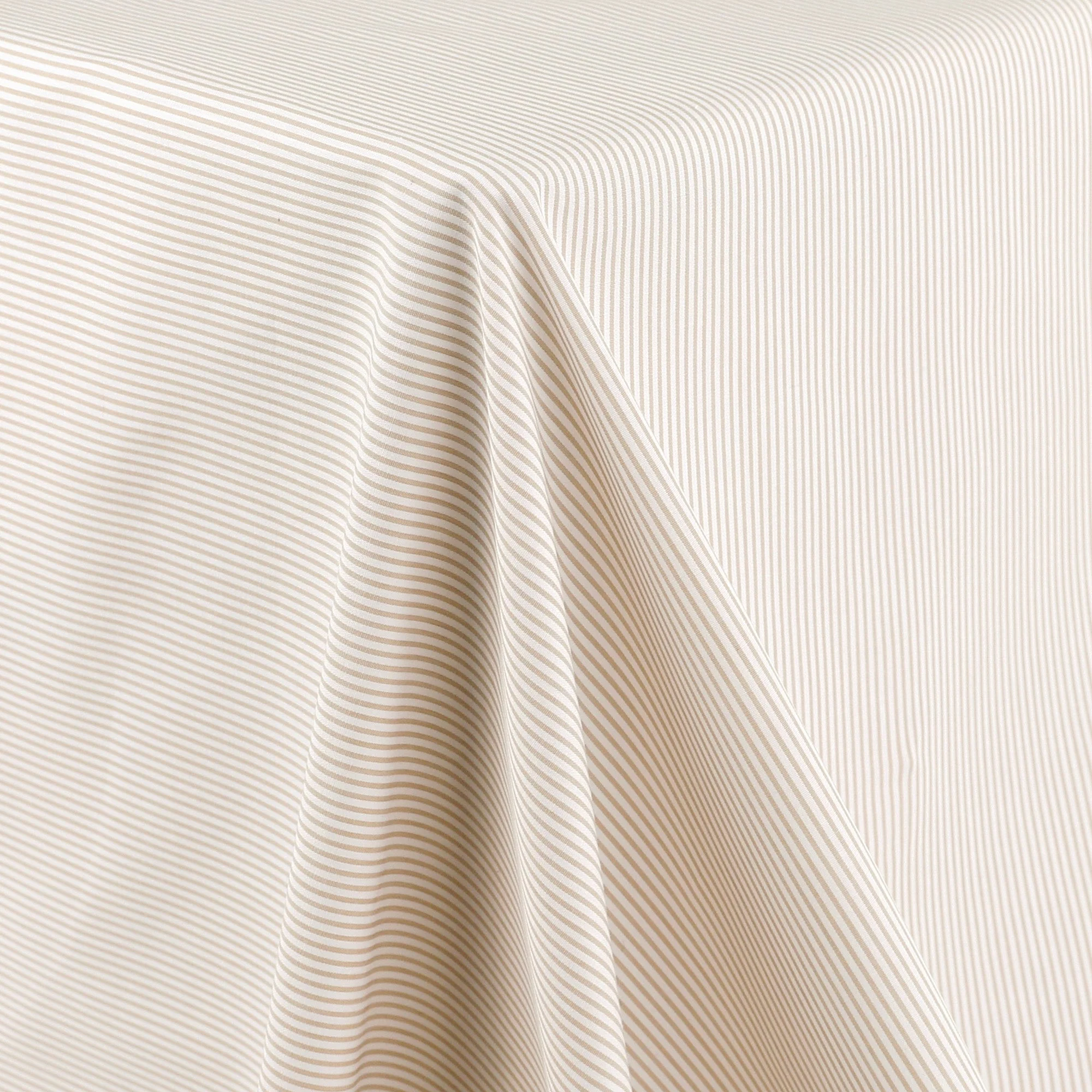 Small Candy Stripe Cotton - Crema - Image 2