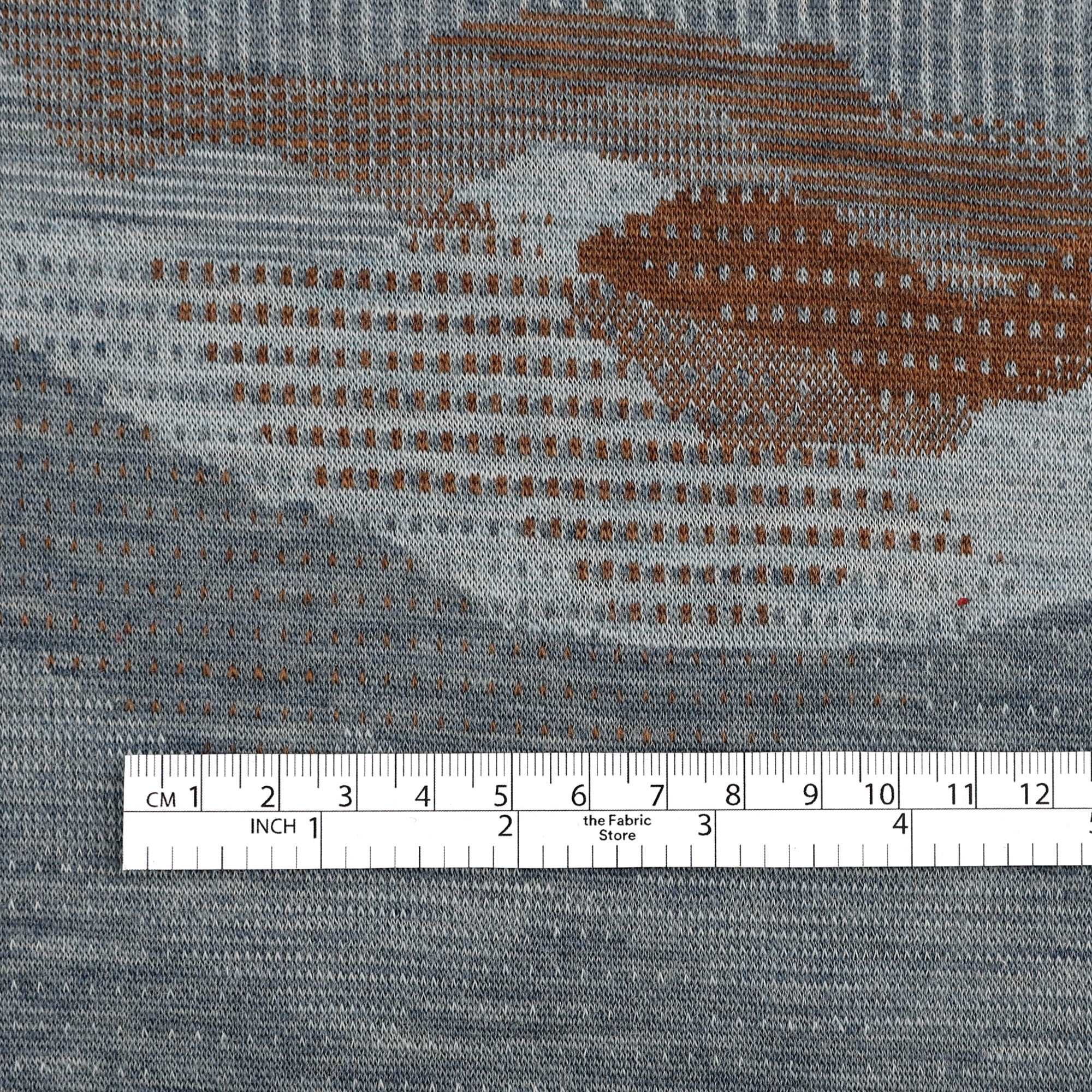 Rolling Hills Merino Jacquard - Autumn Mist - Image 4