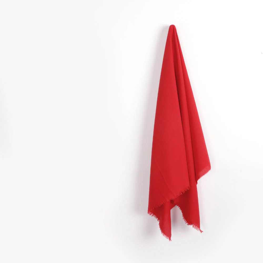 Soft Cotton Twill - Scarlet - Image 2
