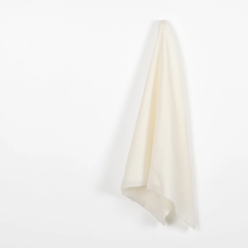 Soft Cotton Voile - Light Cream - Image 2
