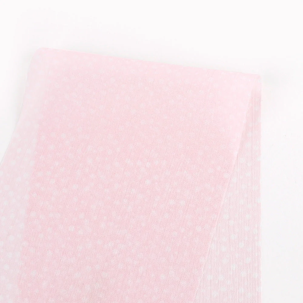 Sprinkle Dots Crinkle Georgette - Candy