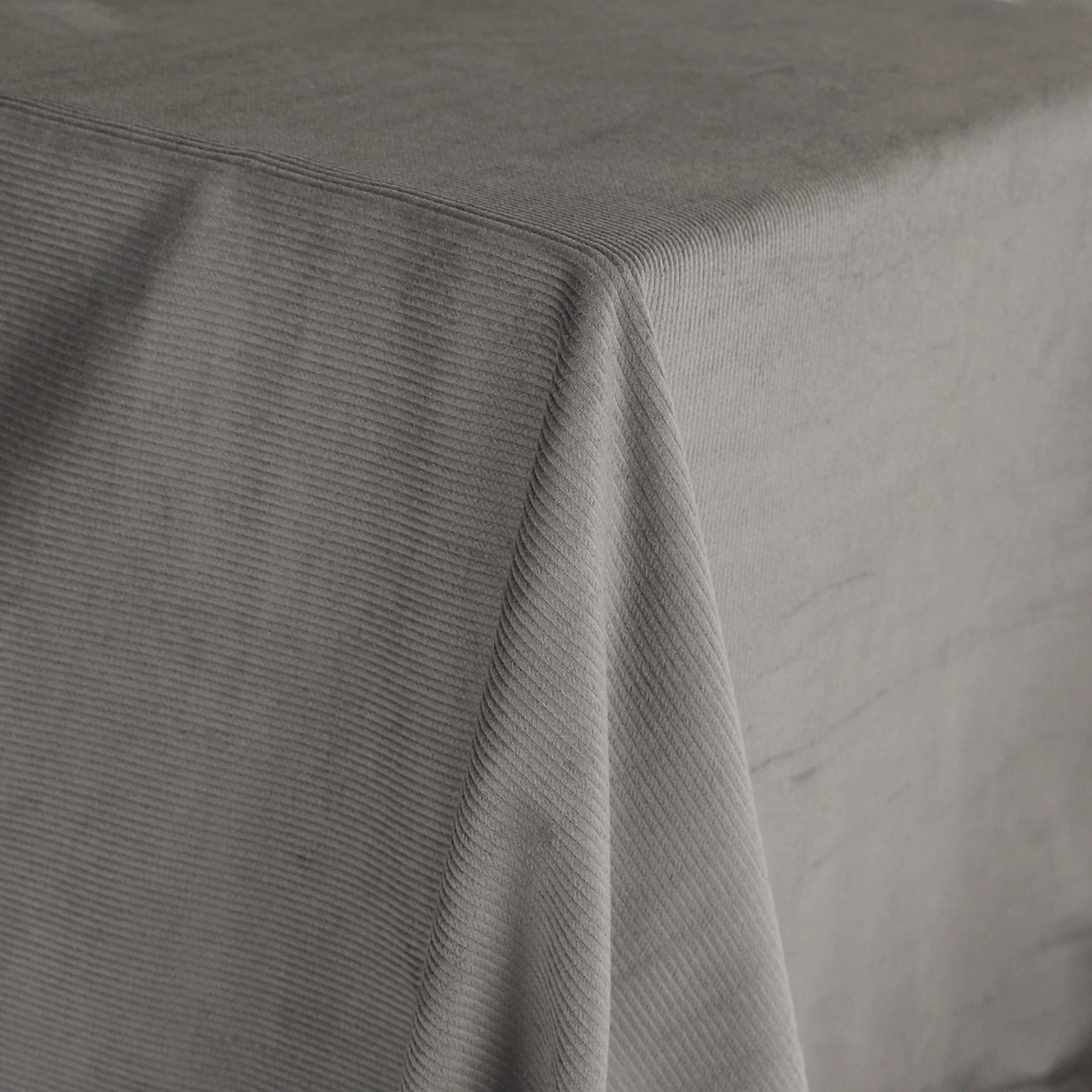 Stretch Cotton Corduroy - Stone - Image 2
